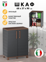 Шкаф уличный распашной P70B ( Серый)