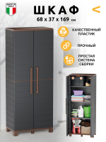 Шкаф уличный распашной P70/PT ( Серый)