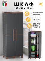 Шкаф уличный распашной P70/PS ( Серый)