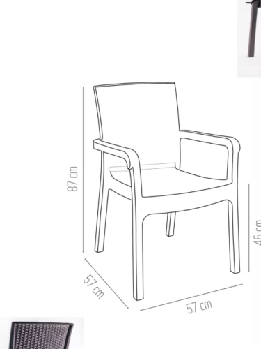 Стул уличный Troy