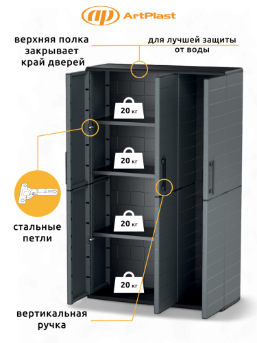 Шкаф уличный распашной P101