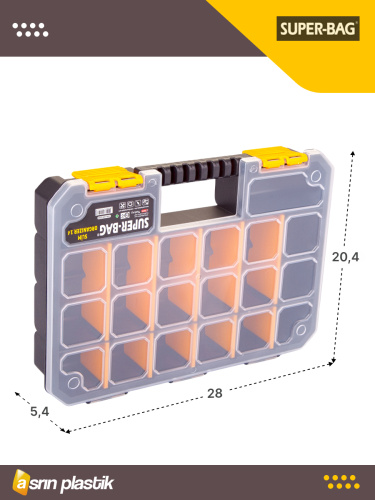 ASR-2100 Slim Organizer 4pcs Set